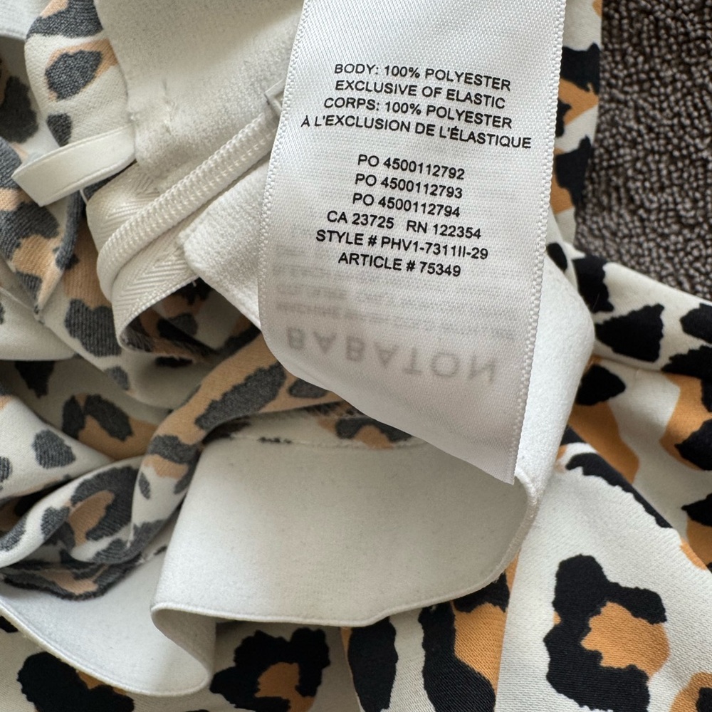 Aritzia Animal Print Midi Skirt - Black, Brown, and Cream - Picture 6 of 7